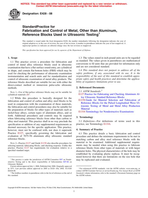 gdp e428|Standard Practice for Fabrication and Control of Metal, Other。